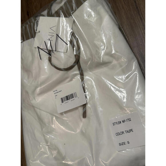 NWT! Nia Victoria Midi Skirt in Taupe Size Small - Picture 3 of 5